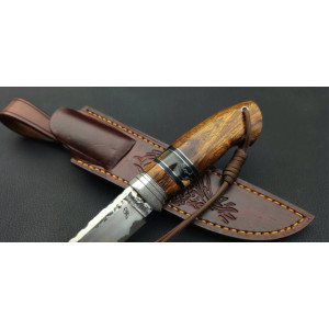 ТИГР авторський ніж ручної роботи Fomenko Knifes, сталь - Ламінат К390, кована 64-65 HRC. Photo 3